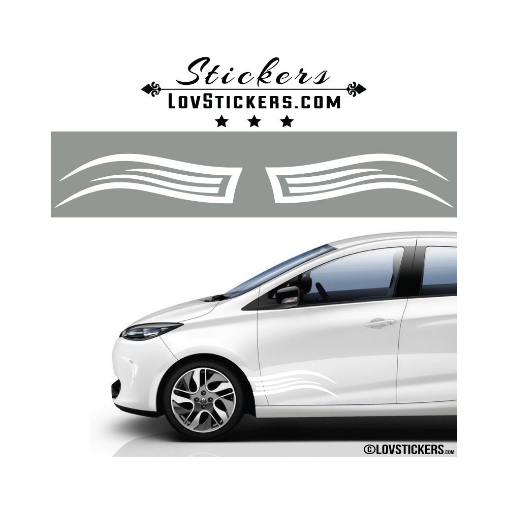 2 Tribal Tuning Voiture - Stickers de Decoration 2 Tribal Tuning Voiture - Stickers de Decoration