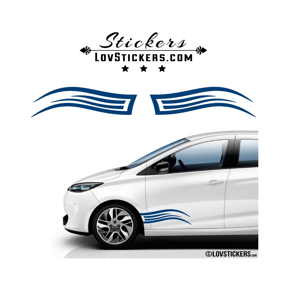 2 Tribal Tuning Voiture - Stickers de Decoration 2 Tribal Tuning Voiture - Stickers de Decoration