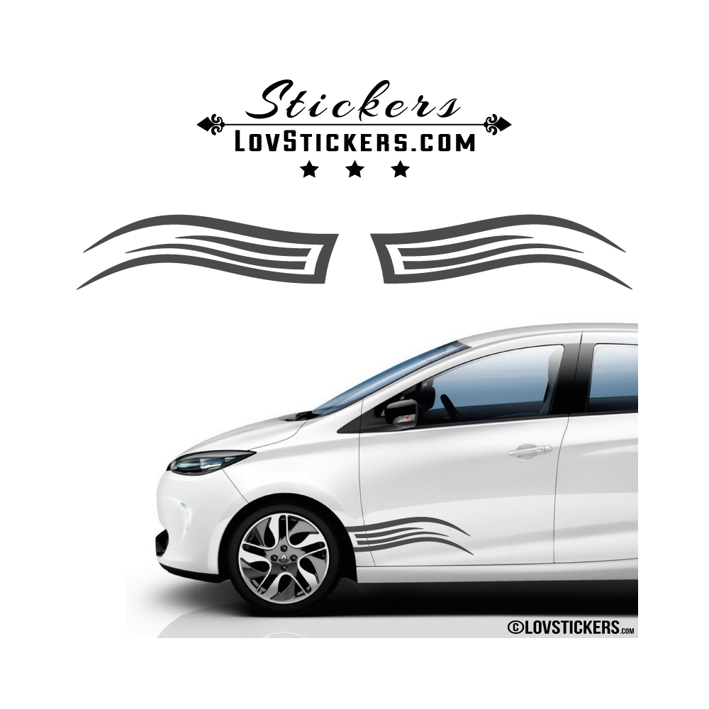 2 Tribal Tuning Voiture - Stickers de Decoration 2 Tribal Tuning Voiture - Stickers de Decoration