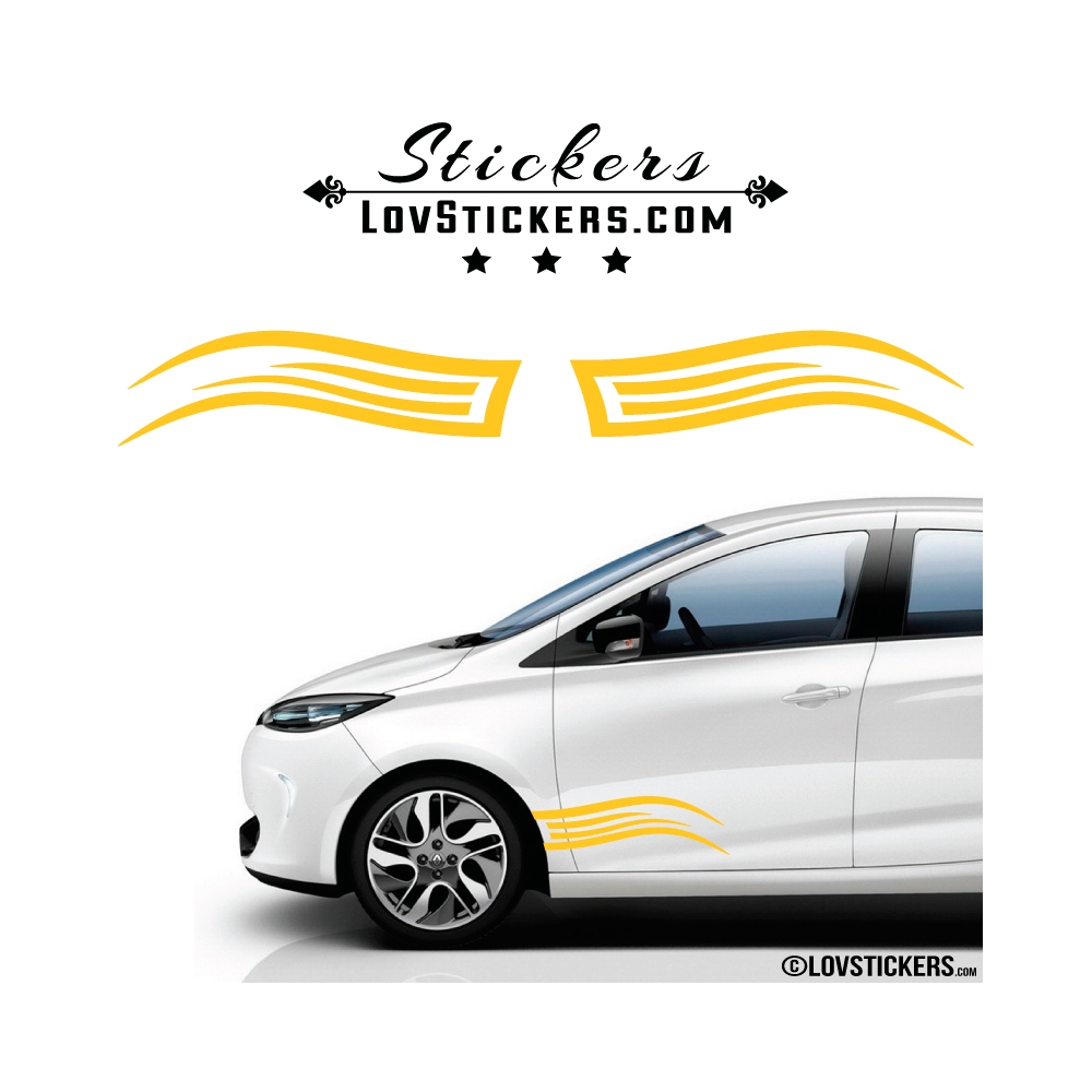 2 Tribal Tuning Voiture - Stickers de Decoration 2 Tribal Tuning Voiture - Stickers de Decoration