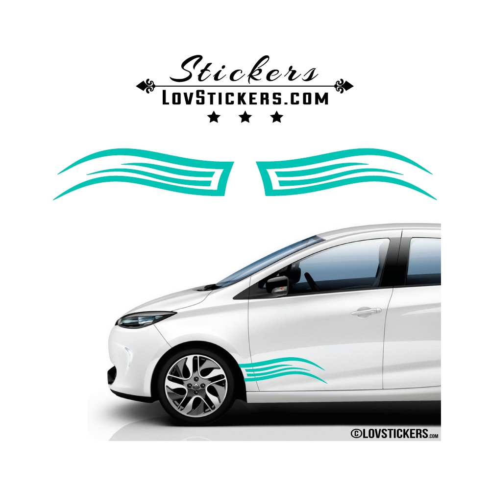 2 Tribal Tuning Voiture - Stickers de Decoration 2 Tribal Tuning Voiture - Stickers de Decoration
