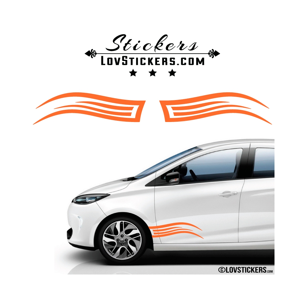 2 Tribal Tuning Voiture - Stickers de Decoration 2 Tribal Tuning Voiture - Stickers de Decoration