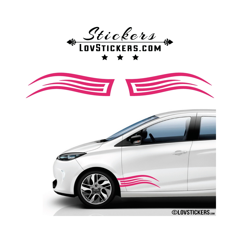 2 Tribal Tuning Voiture - Stickers de Decoration 2 Tribal Tuning Voiture - Stickers de Decoration