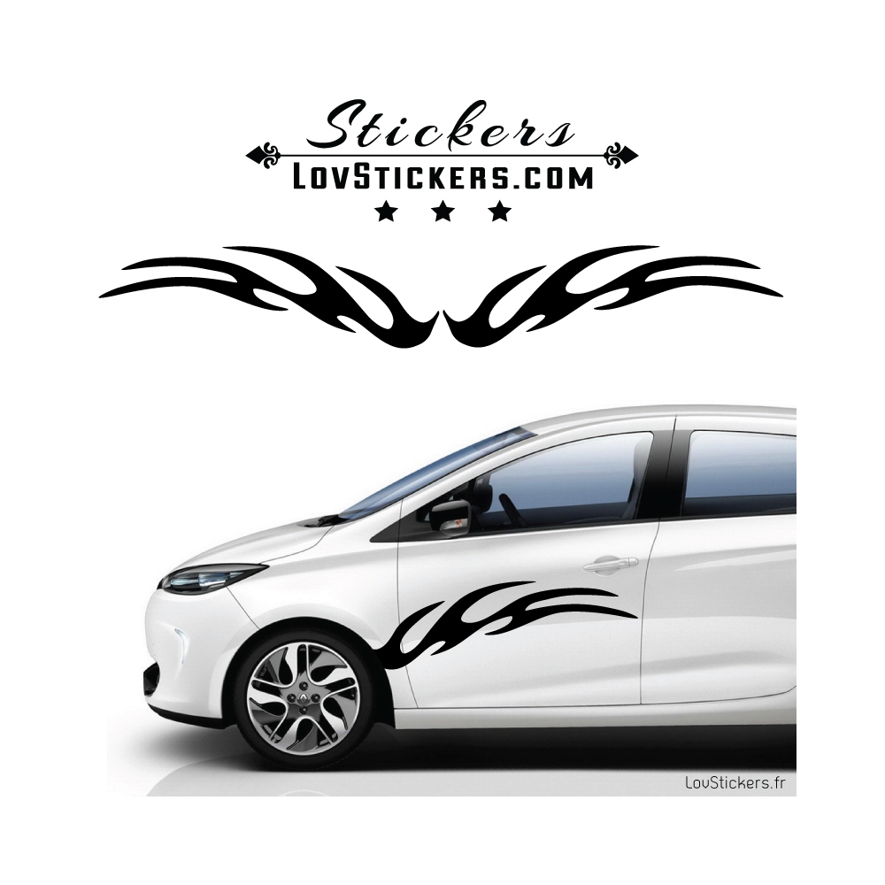 Stickers originaux pour tuning voiture