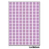 1008 Carrés 0,6cm - Gommette Jeux et éveil enfant - Deco - Repositionnable - Vinyle