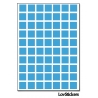 560 Carrés 0,8cm - Gommette Deco - Repositionnable - Vinyle
