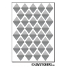 288 Stickers Losange 1,8cm - Décoration Gommette Loisirs - Vinyle Repositionnable