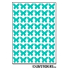 432 Stickers Papillon 1cm - Décoration Gommette Loisirs - Vinyle Repositionnable