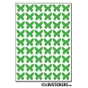 432 Stickers Papillon 1cm - Décoration Gommette Loisirs - Vinyle Repositionnable