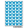 320 Stickers Papillon 1,2cm - Décoration Gommette Loisirs - Vinyle Repositionnable