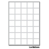 280 Carrés 1,2cm - Gommette Deco - Repositionnable - Vinyle