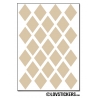 120 Stickers Losange 2 cm - Décoration Gommette Loisirs - Vinyle Repositionnable