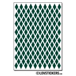 1144 Stickers Losange 1cm - Décoration Gommette Loisirs - Vinyle Repositionnable