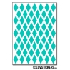472 Stickers Losange 1,5 cm - Décoration Gommette Loisirs - Vinyle Repositionnable