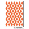 472 Stickers Losange 1,5 cm - Décoration Gommette Loisirs - Vinyle Repositionnable