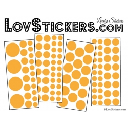 116 Stickers Ronds Mixte - Autocollant Décoration Intérieur