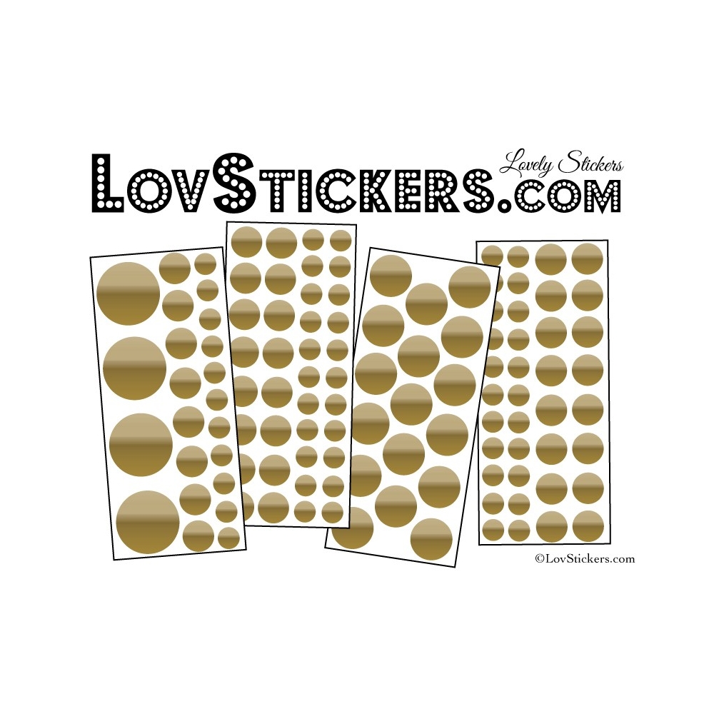 116 Stickers Ronds Mixte - Autocollant Décoration Intérieur