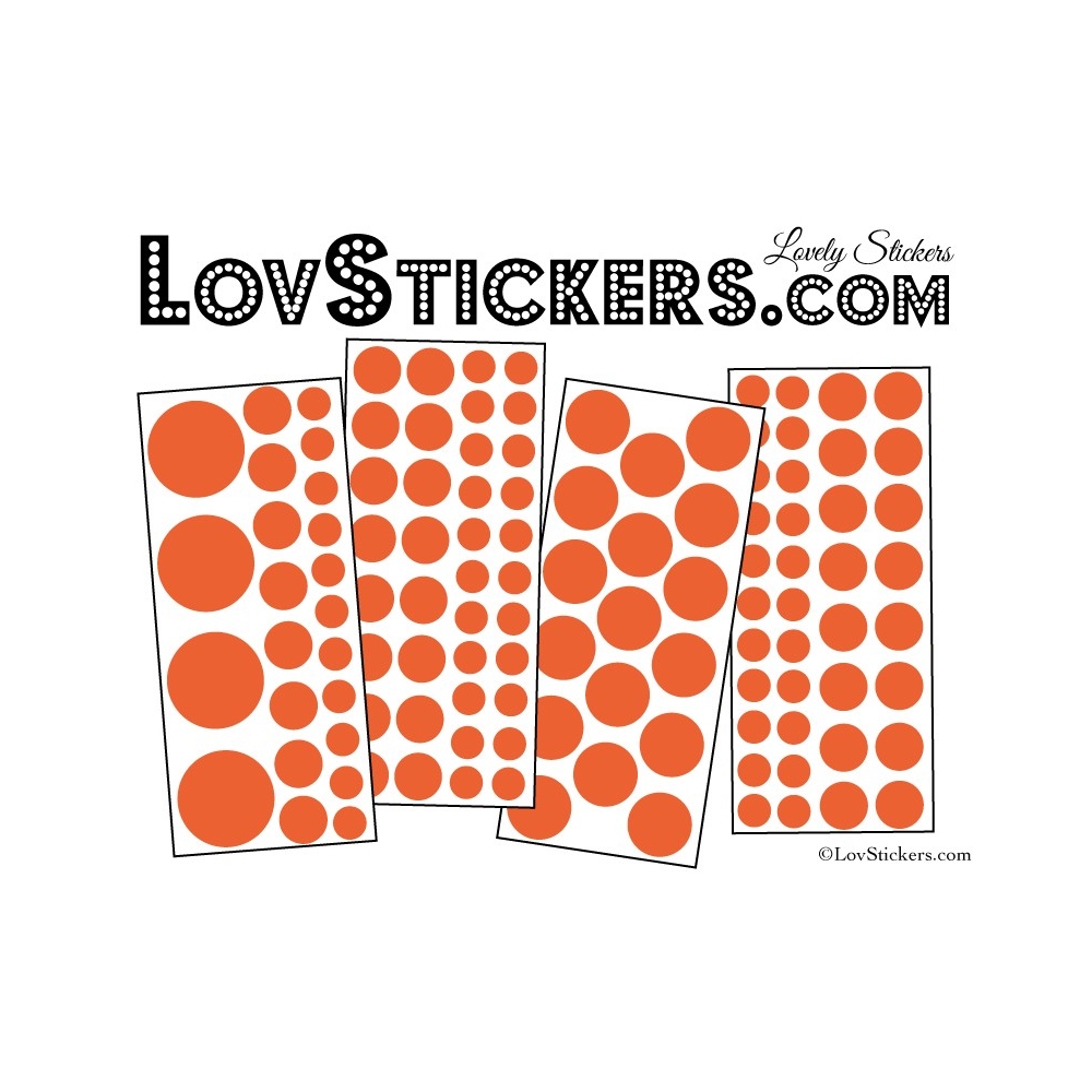 116 Stickers Ronds Mixte - Autocollant Décoration Intérieur