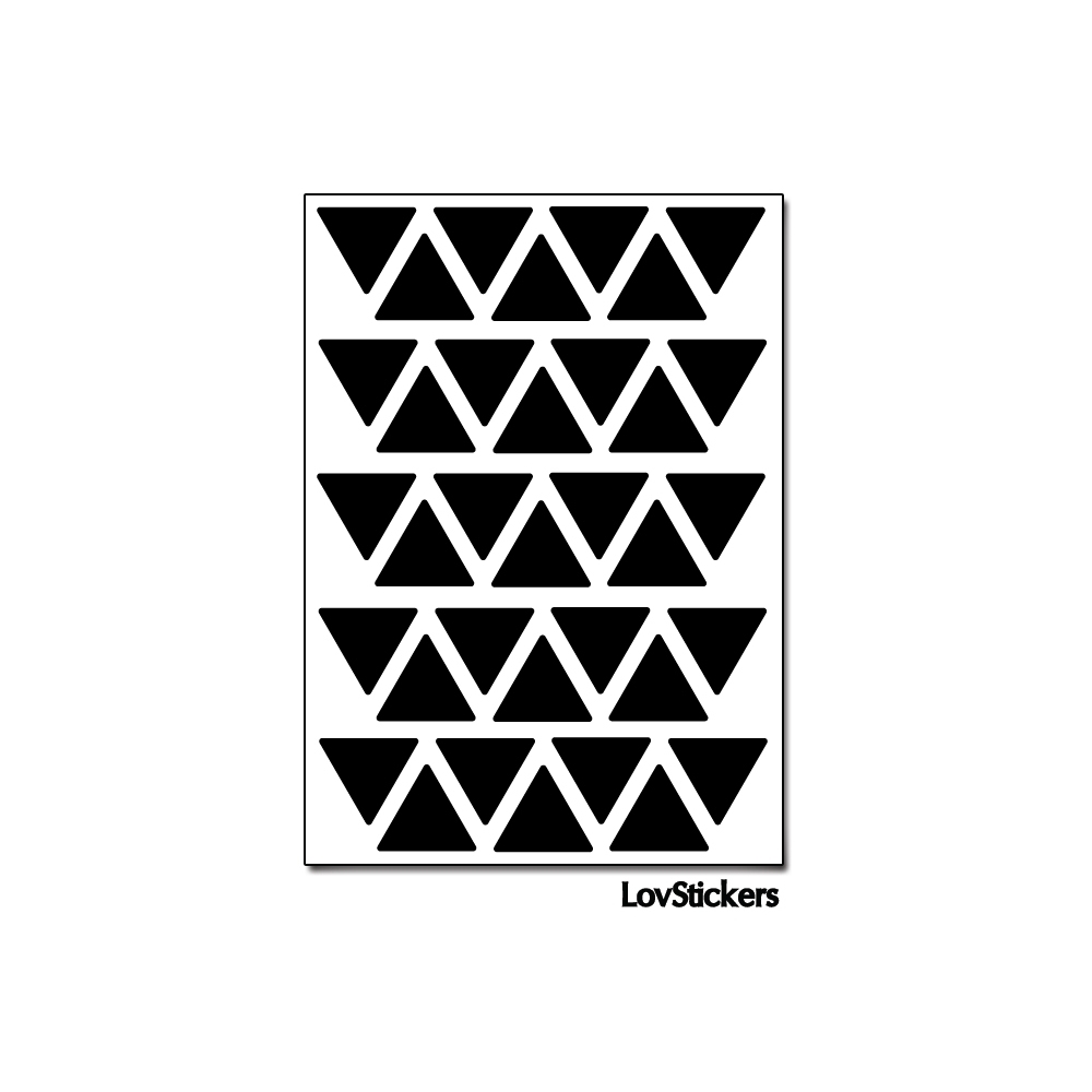 280 Triangles 1,5cm - Gommette Triangle Deco Repositionnable en Vinyle 280 Triangles 1,5cm - Gommette Triangle Deco Repositionnable en Vinyle